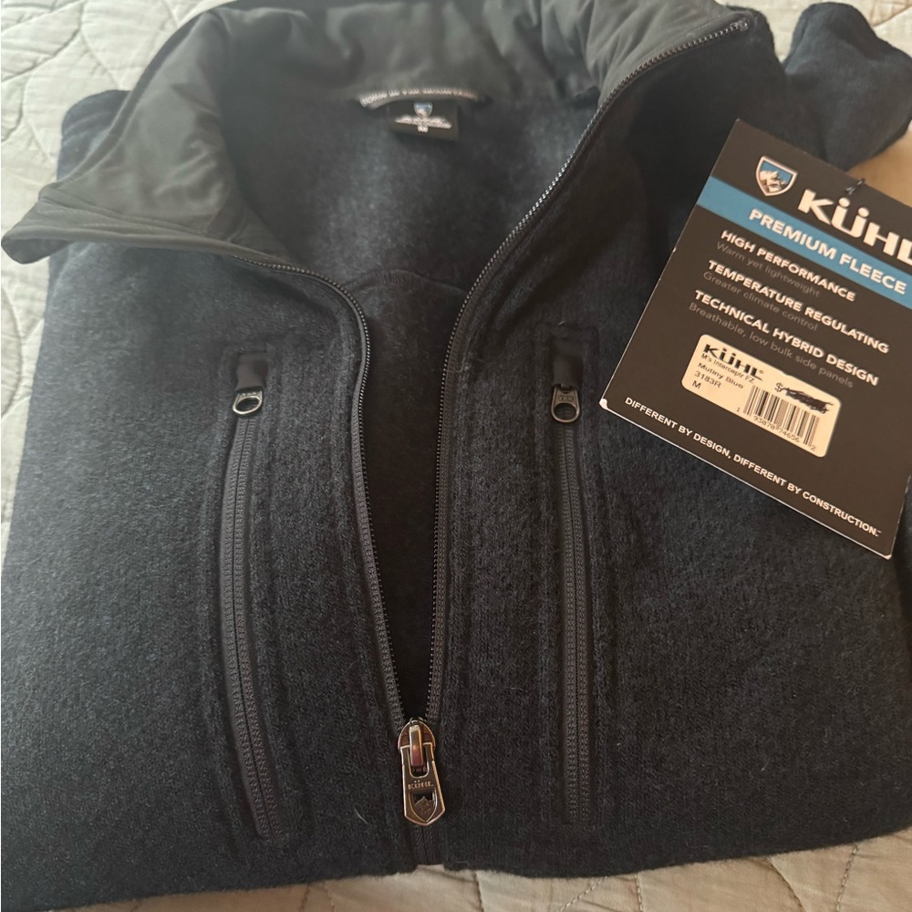 Kuhl Black Performance Fleece Jacket